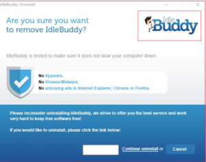 Как удалить idle buddy windows 10