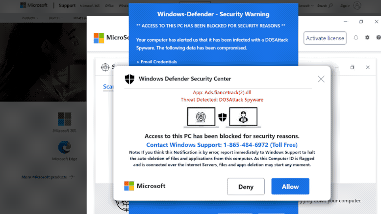 What Is Windows Defender Security Center POP UP Scam WiperSoft 